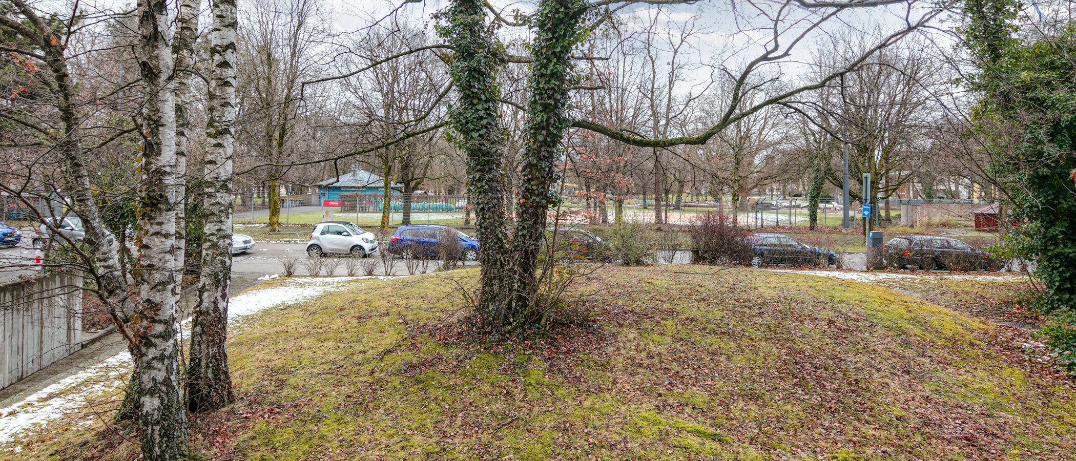 квартира München Schwabing (rechts der Leopoldstraße) 01 вид из окна 10897