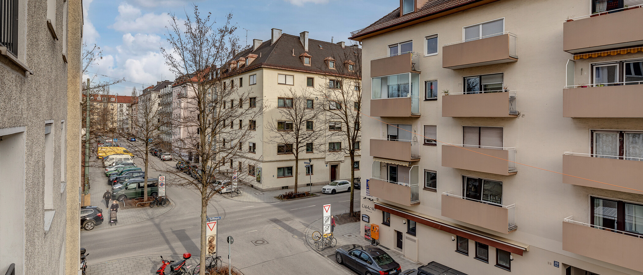 квартира München Maxvorstadt - Rund um den Josephsplatz 01 вид из окна 10909