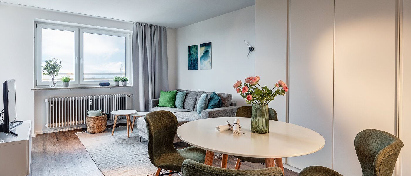 квартира München Sendling 01 гостиная 10917