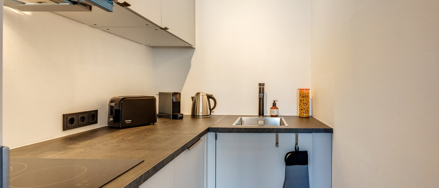 квартира München Obermenzing 02 кухня 10924