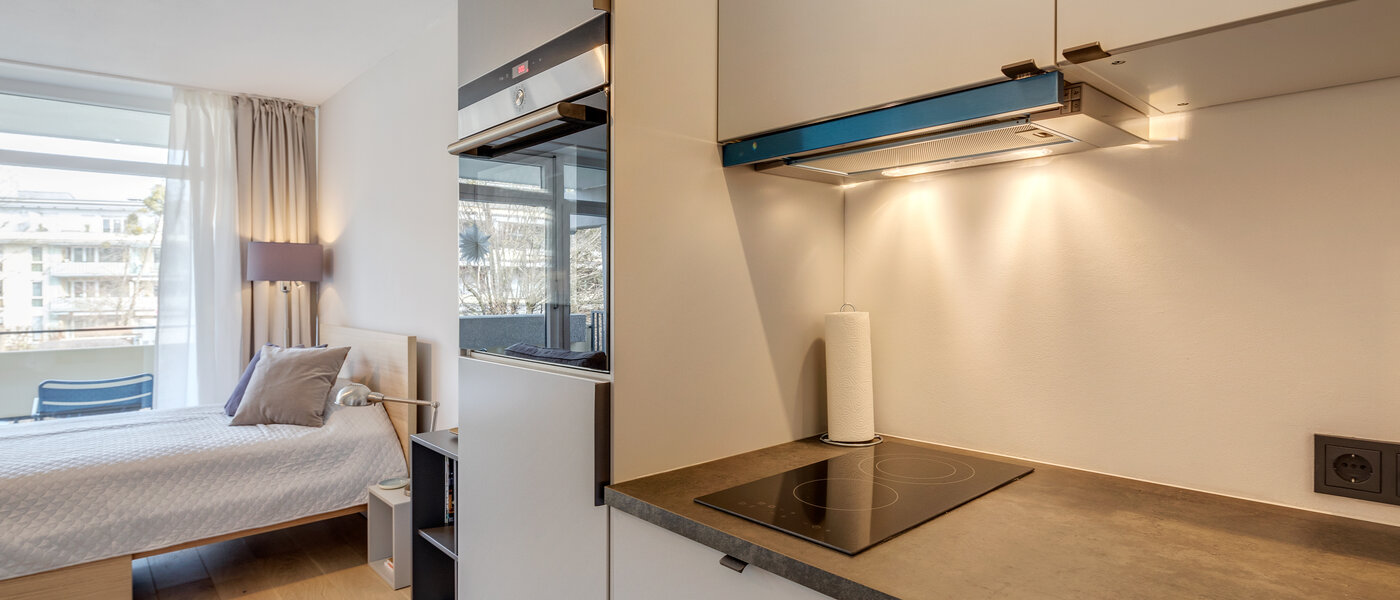 квартира München Obermenzing 03 кухня 10924