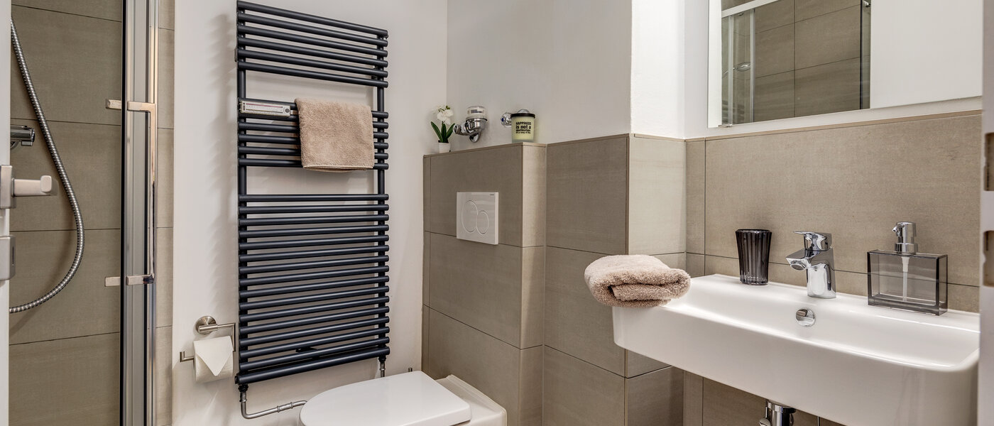 квартира München Obermenzing 01 ванная комната 10924