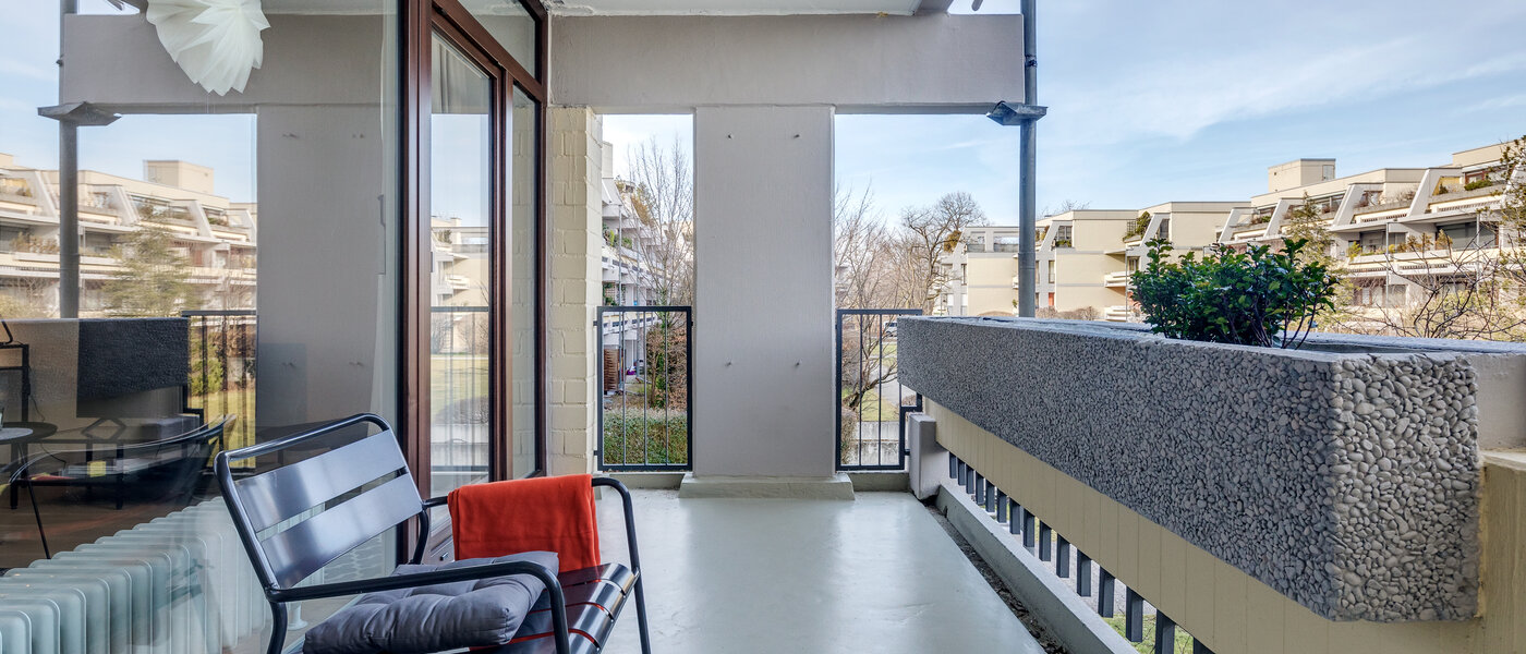 квартира München Obermenzing 01 балкон 10924