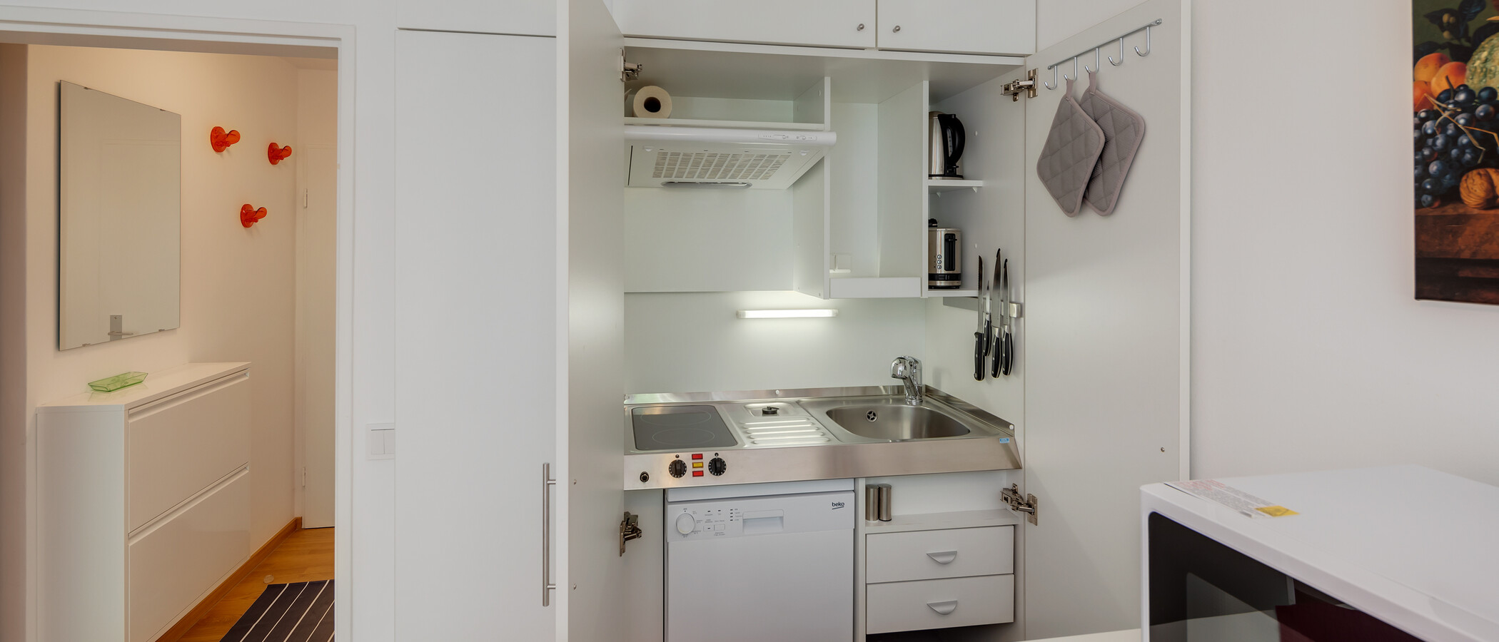 квартира München Isarvorstadt 01 кухня 10927