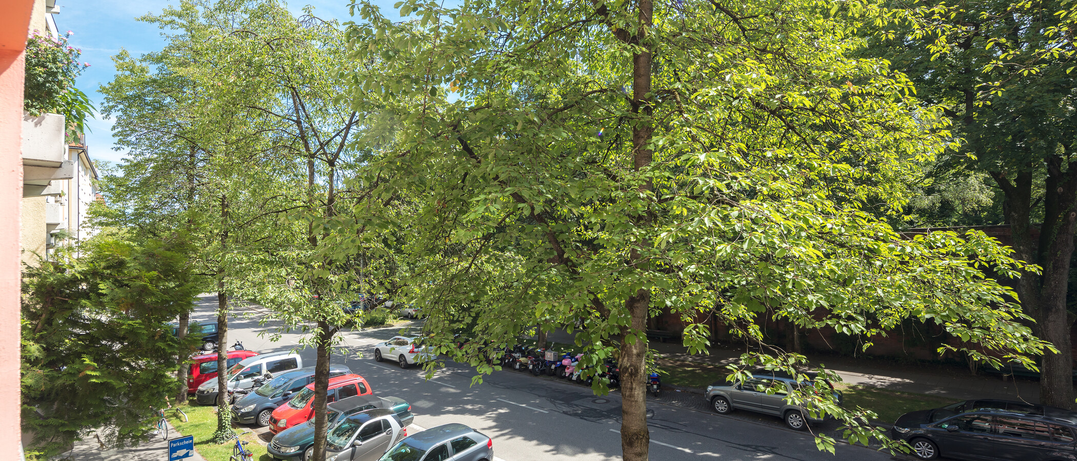 квартира München Isarvorstadt 01 вид из окна 10927