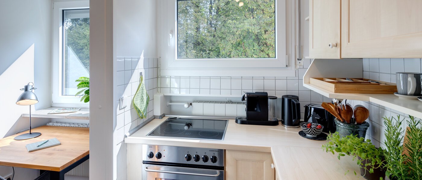 квартира München Westpark 02 кухня 10928