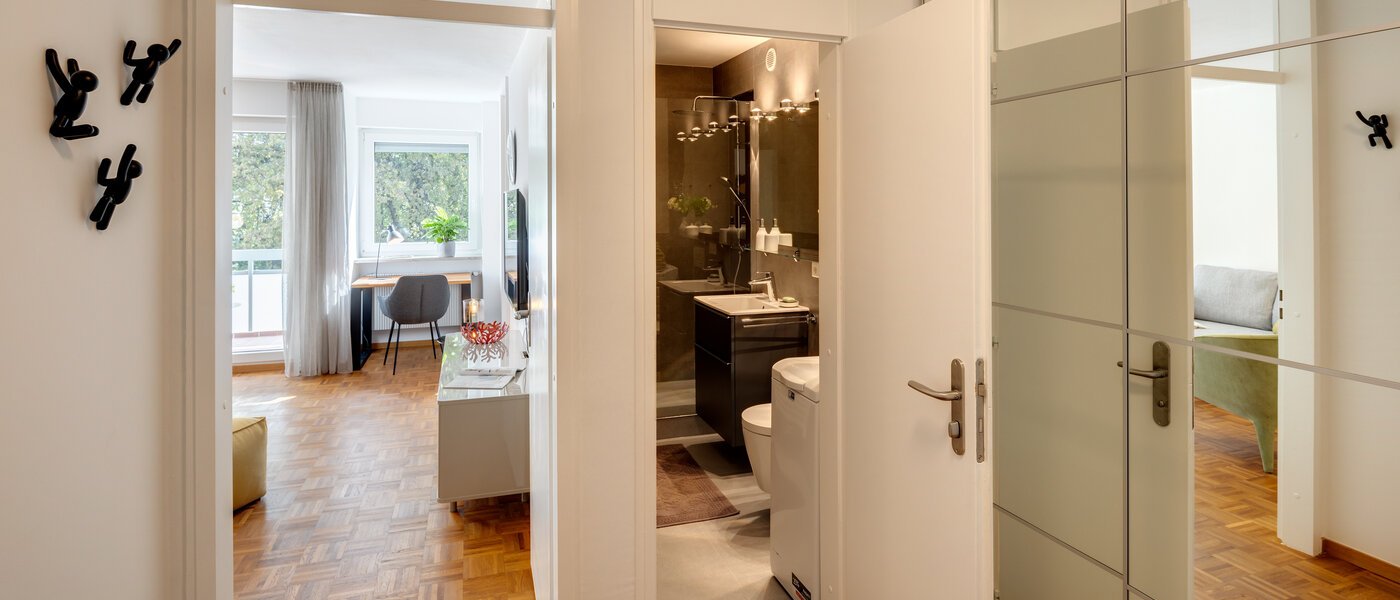 квартира München Westpark 01 коридор 10928