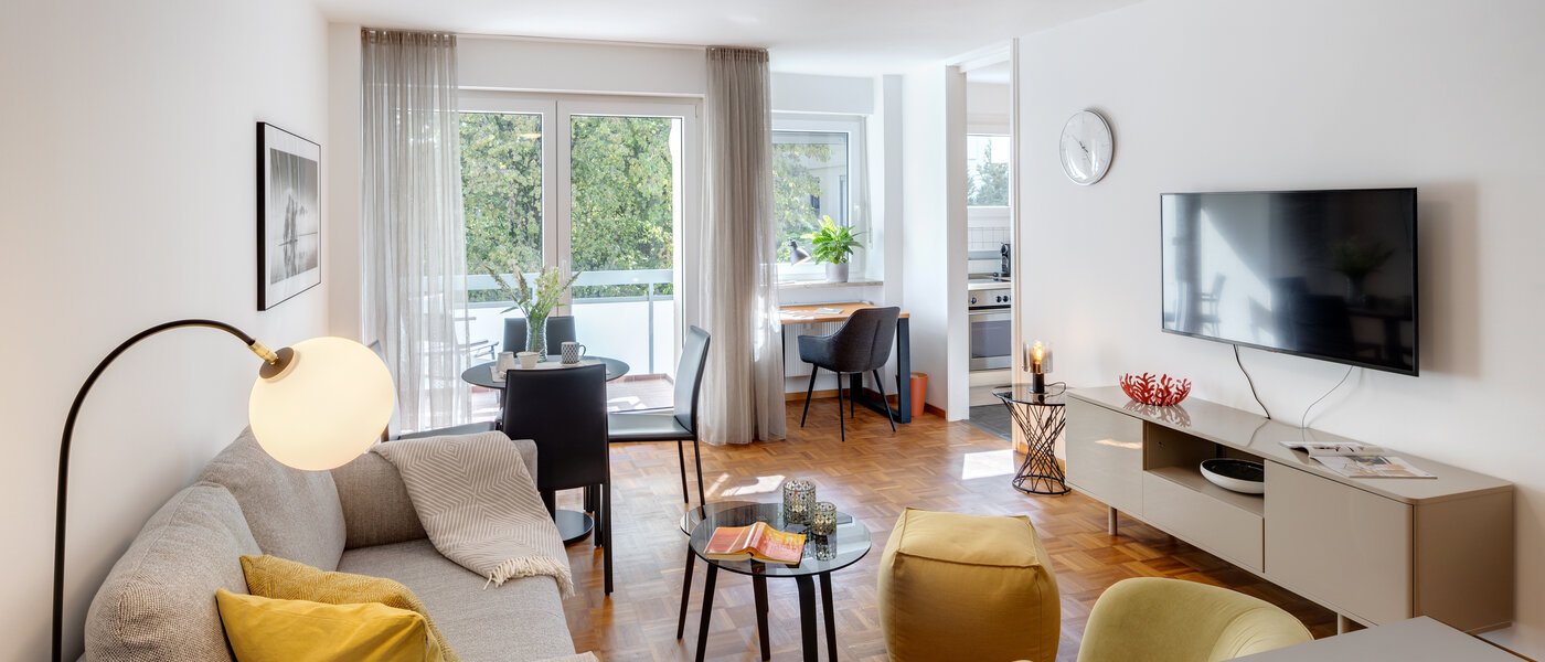 квартира München Westpark 01 жилое пространство 10928