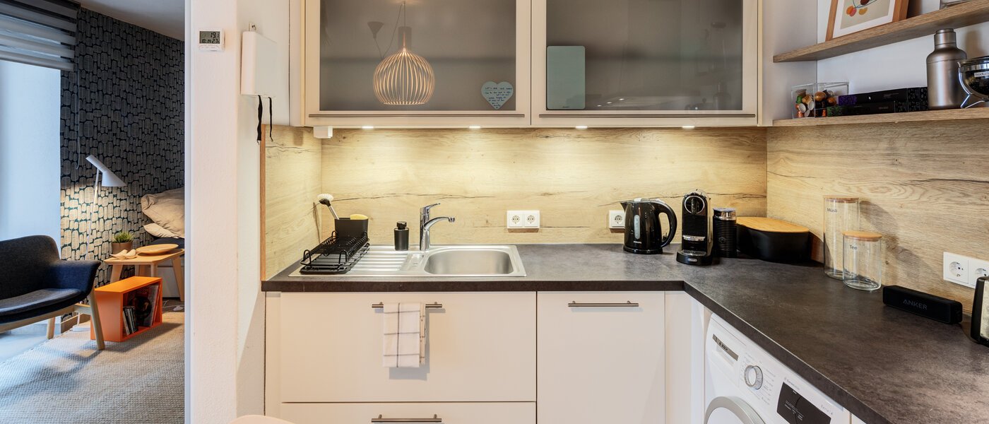 квартира München Schwabing-West (rund um den Hohenzollernplatz) 02 кухня 10929