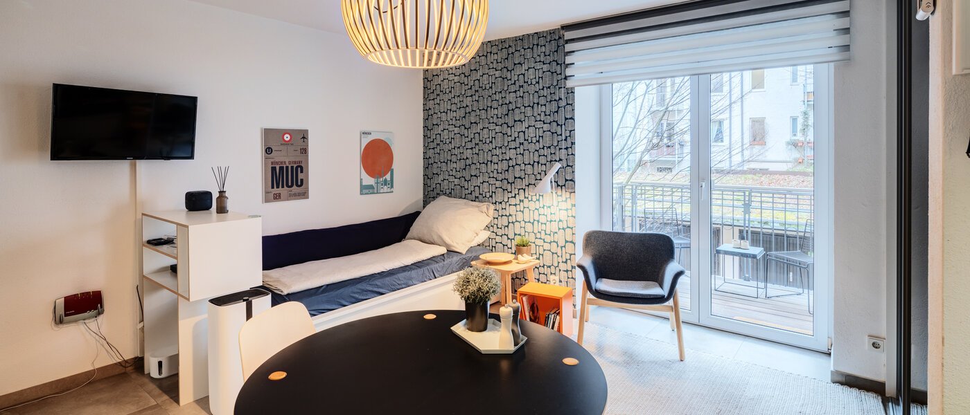 квартира München Schwabing-West (rund um den Hohenzollernplatz) 02 жилое пространство 10929