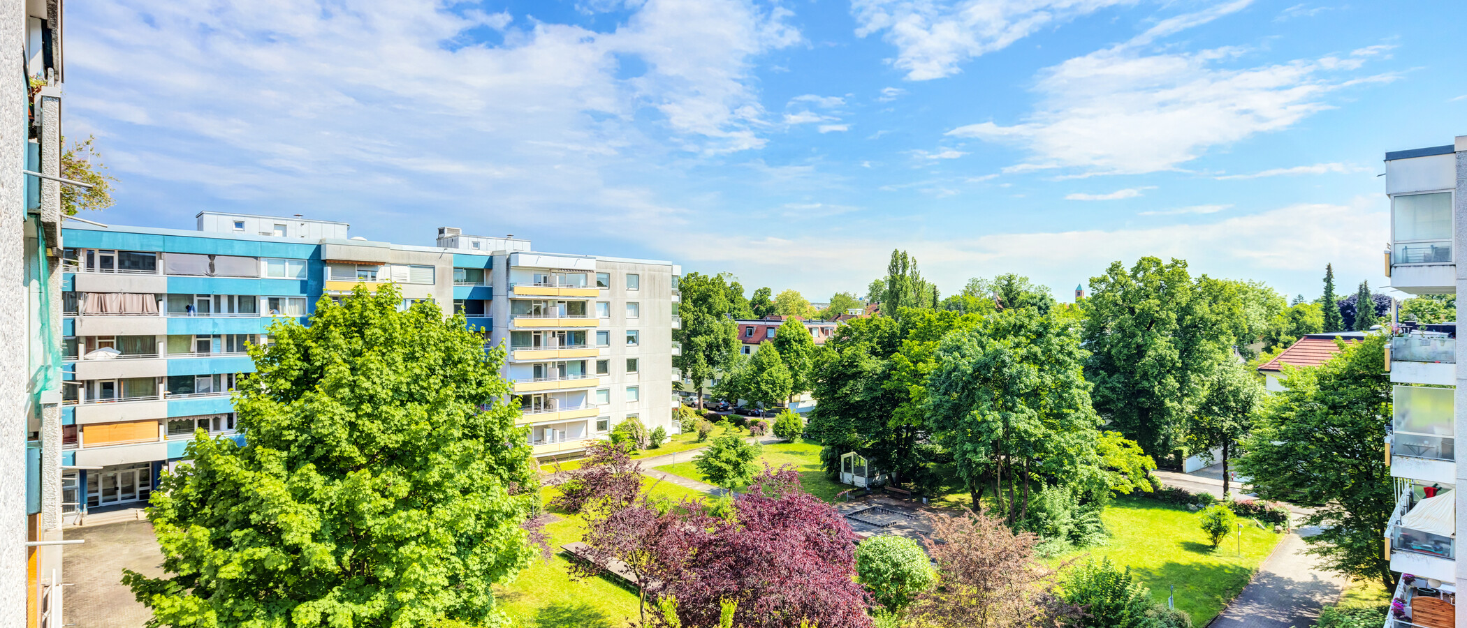 квартира München Laim 01 вид из окна 10936