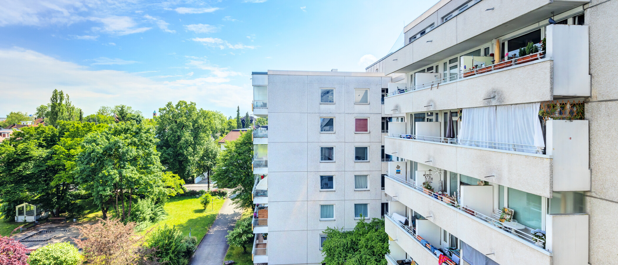 квартира München Laim 02 вид из окна 10936