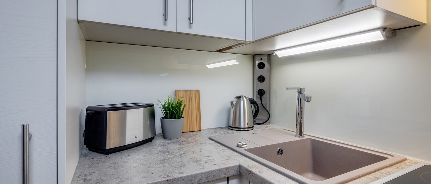 квартира München Neuhausen 02 кухня 10941