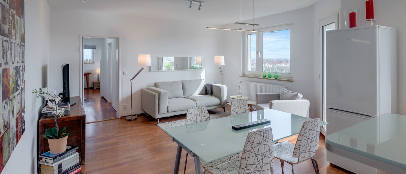 квартира München Parkstadt Bogenhausen 02 гостиная 10945