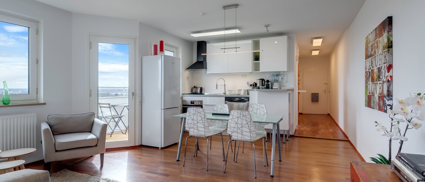 квартира München Parkstadt Bogenhausen 03 гостиная 10945