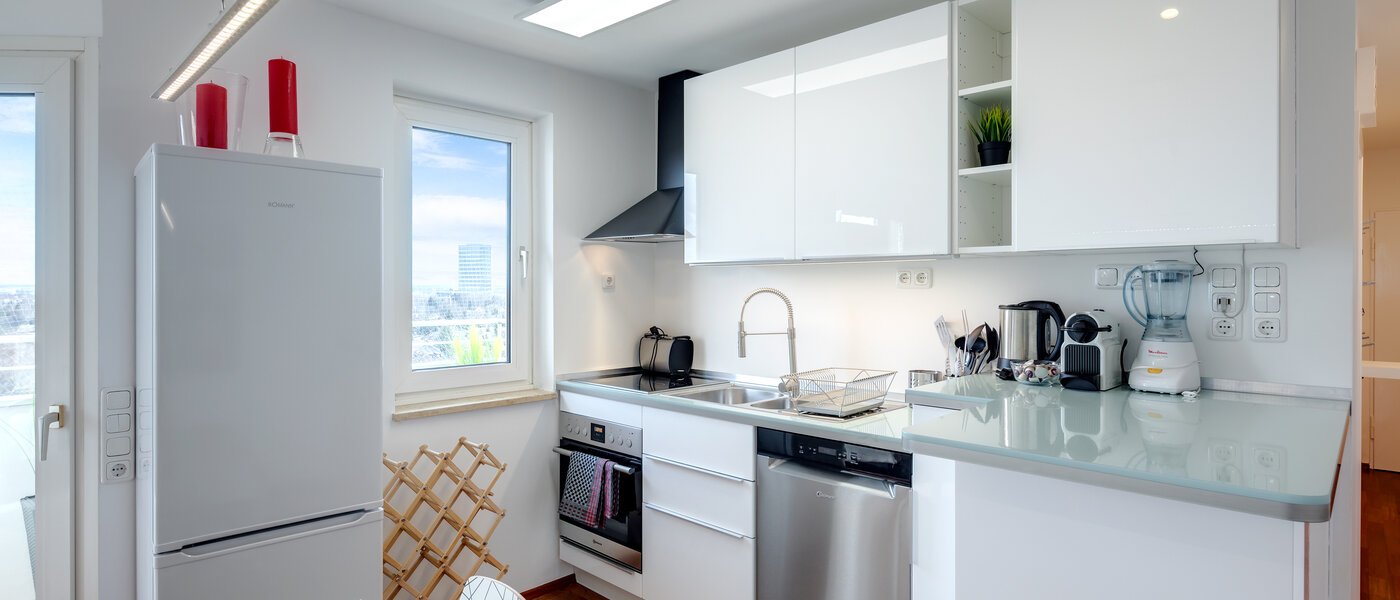 квартира München Parkstadt Bogenhausen 01 кухня 10945