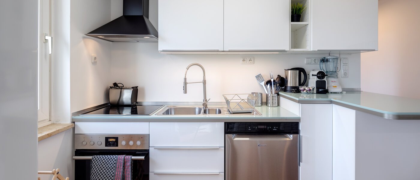 квартира München Parkstadt Bogenhausen 02 кухня 10945