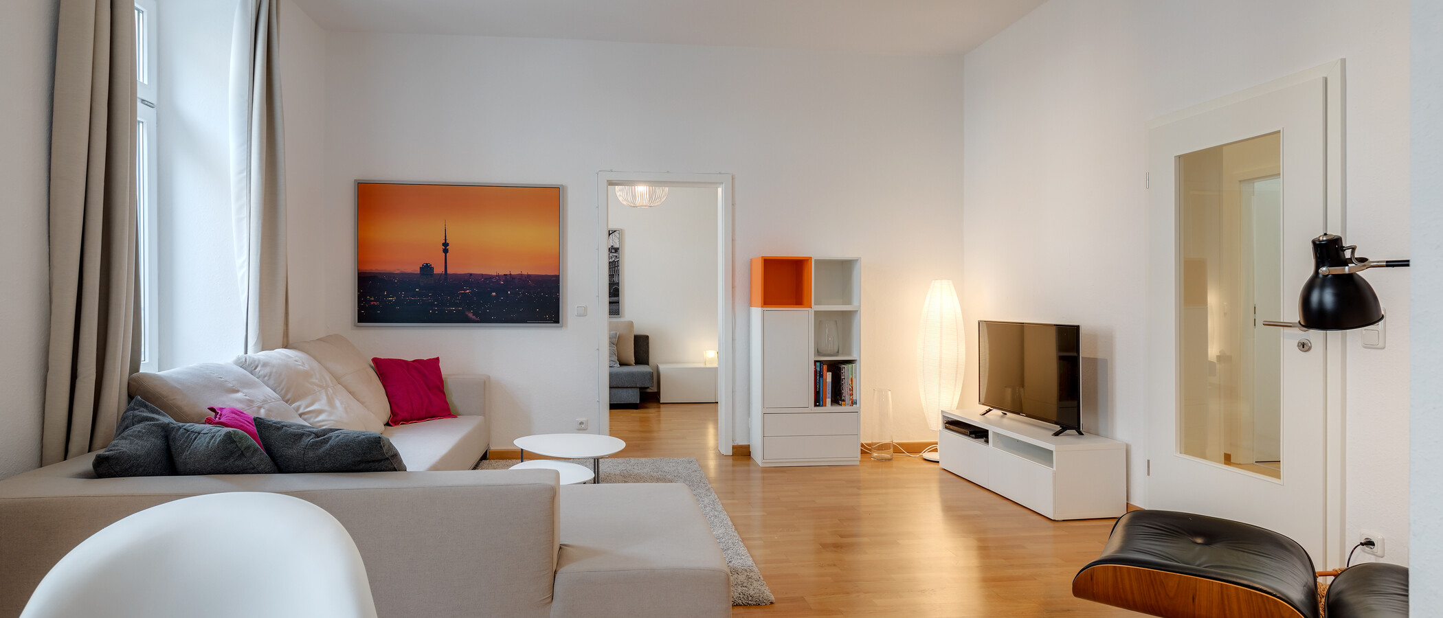 квартира München Glockenbachviertel 03 гостиная 10946