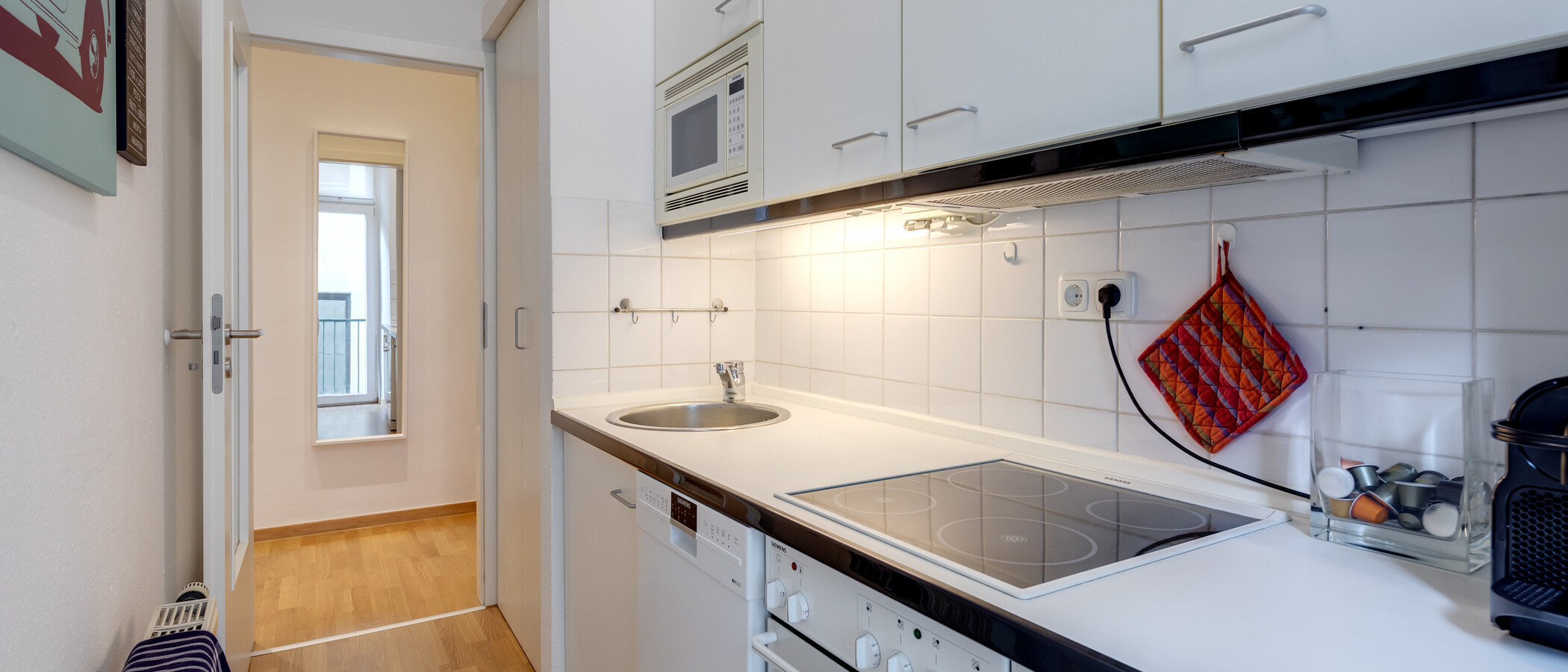 квартира München Glockenbachviertel 02 кухня 10946