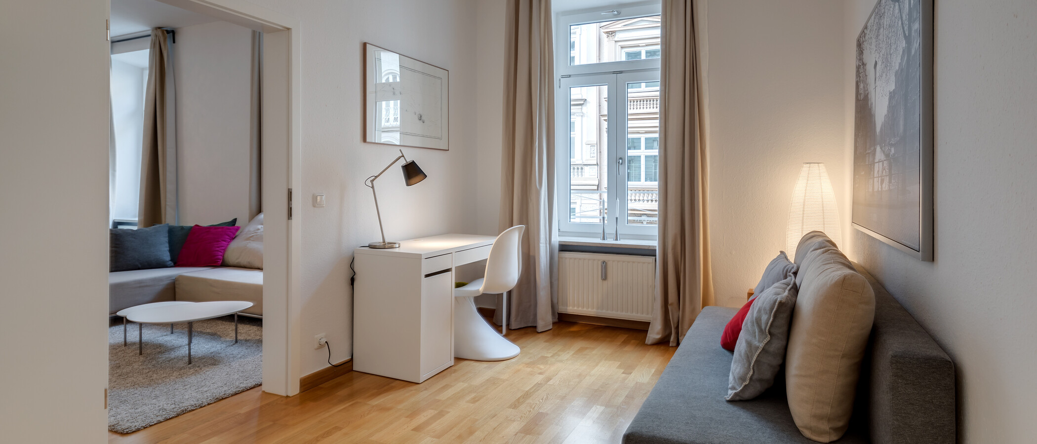 квартира München Glockenbachviertel 01 гостевая комната 10946