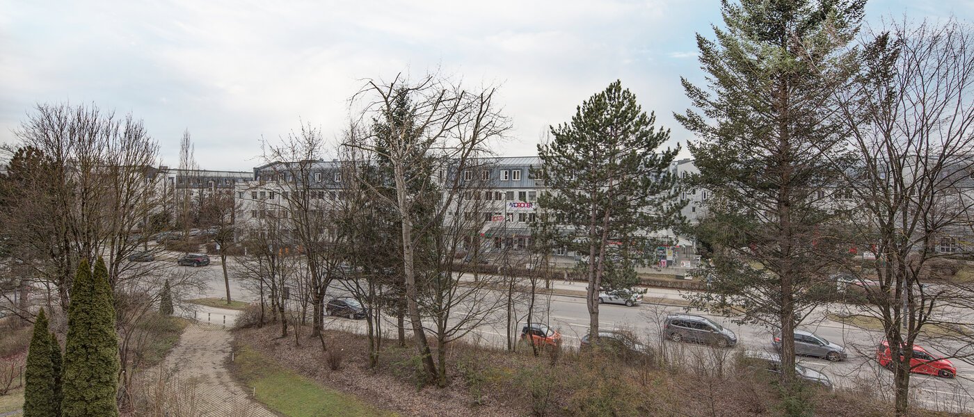 квартира München Johanneskirchen 01 вид из окна 10948