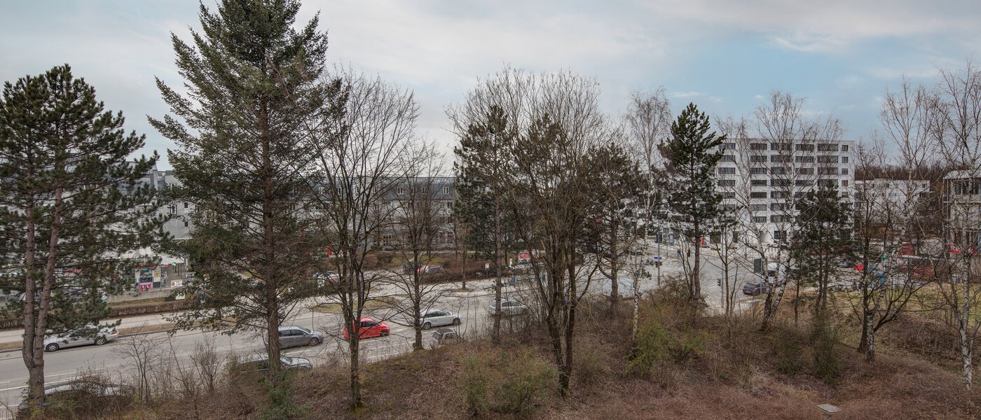 квартира München Johanneskirchen 02 вид из окна 10948