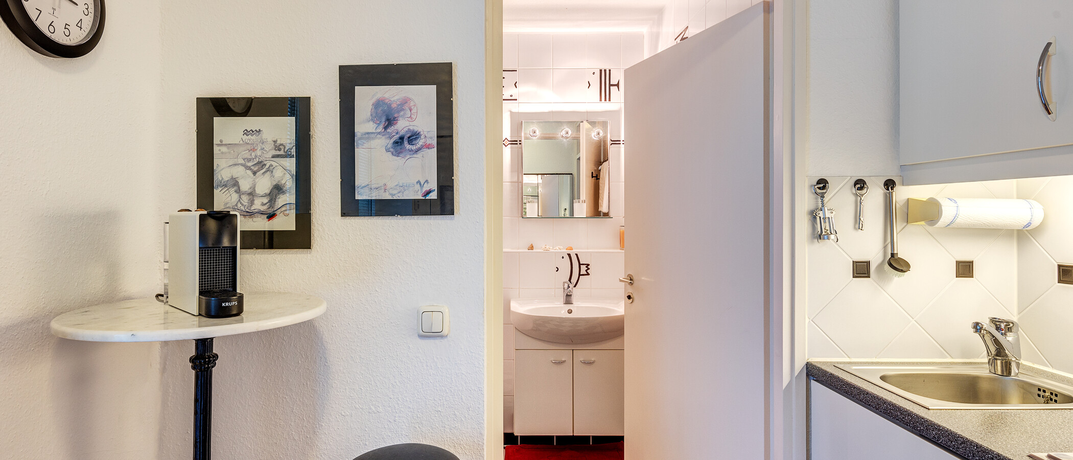 квартира München Schwabing (links der Leopoldstraße) 03 кухня 1095