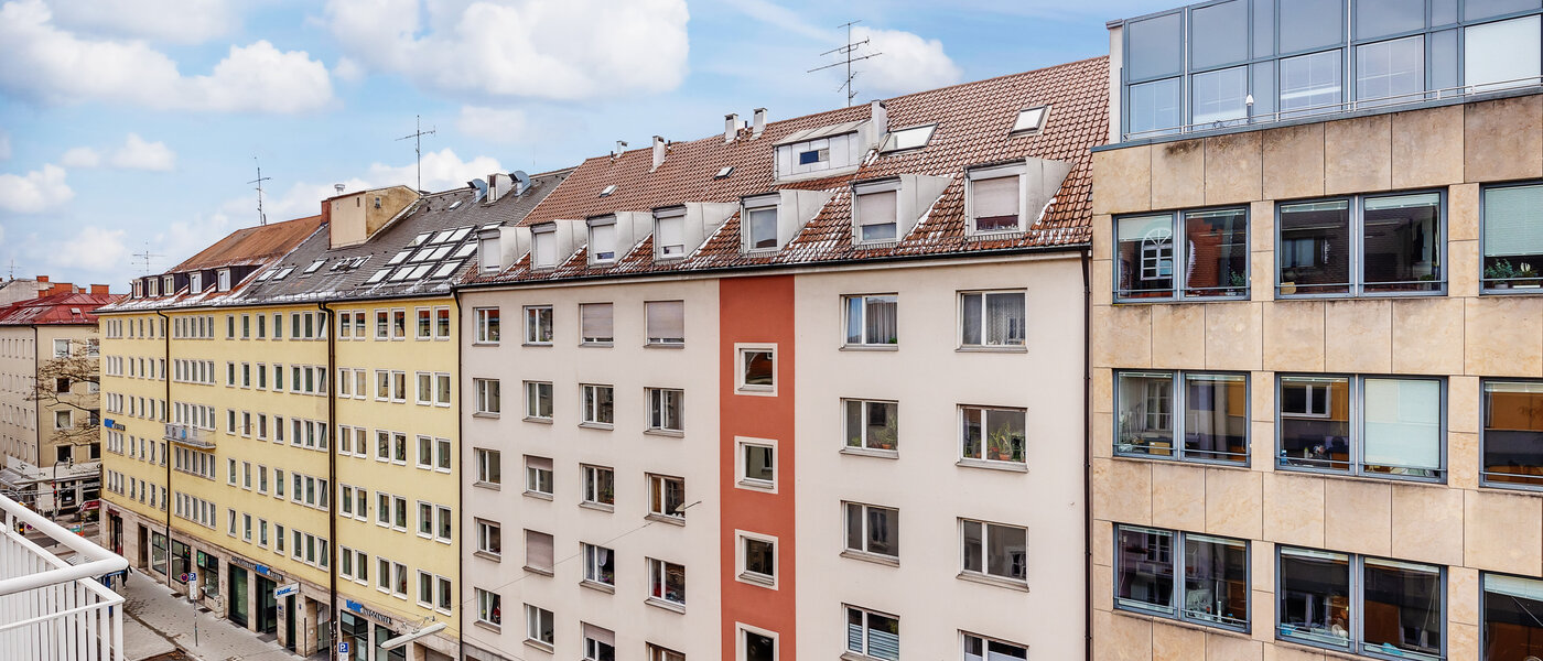 квартира München Maxvorstadt - Universitätsviertel 01 вид из окна 10955