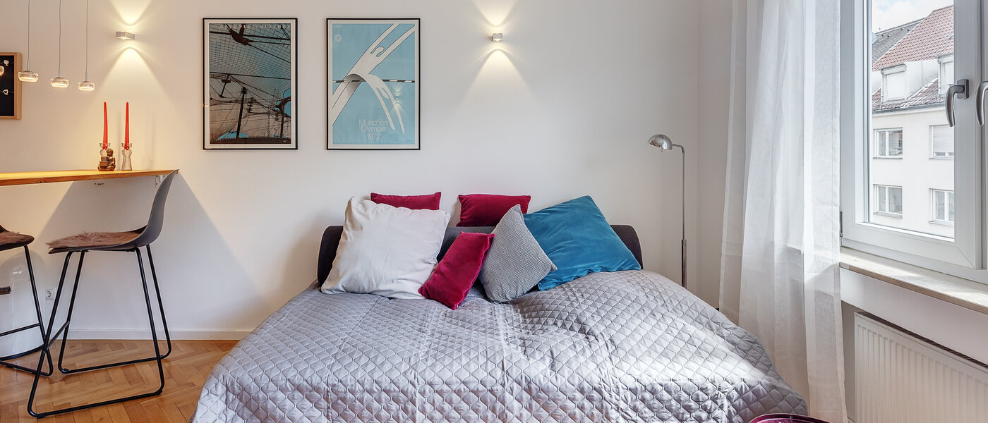 квартира München Maxvorstadt - Universitätsviertel 02 зона для сна 10955