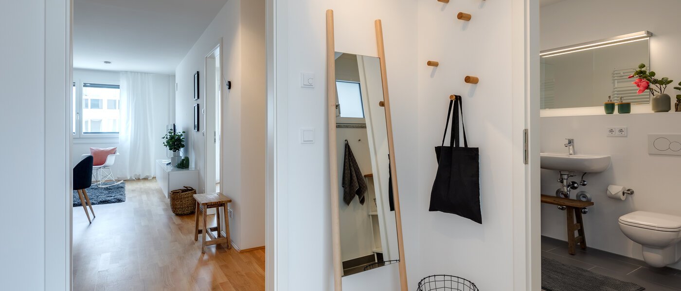 квартира München Moosach 03 коридор 10967