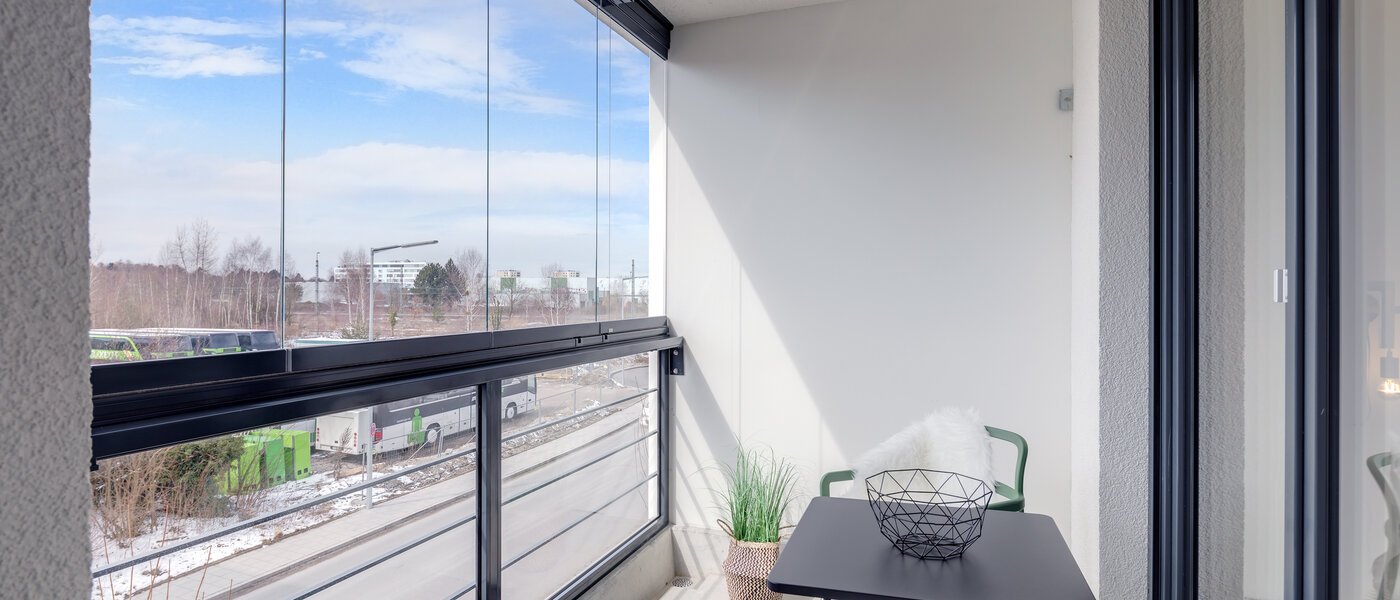 квартира München Moosach 01 балкон 10967