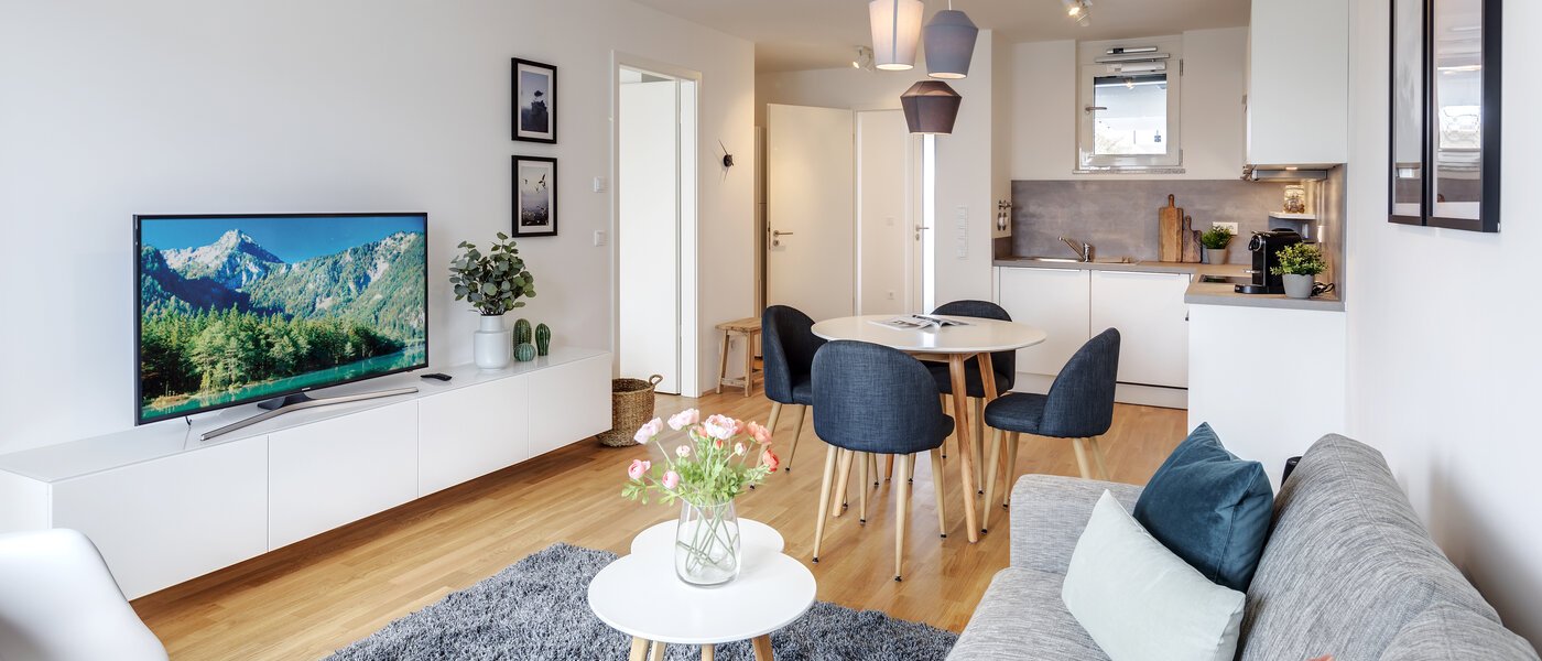 квартира München Moosach 05 жилое пространство 10967