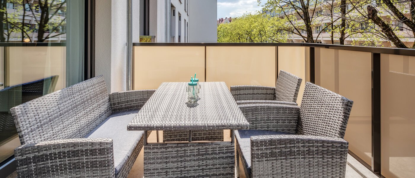 квартира München Sendling 01 балкон 10973