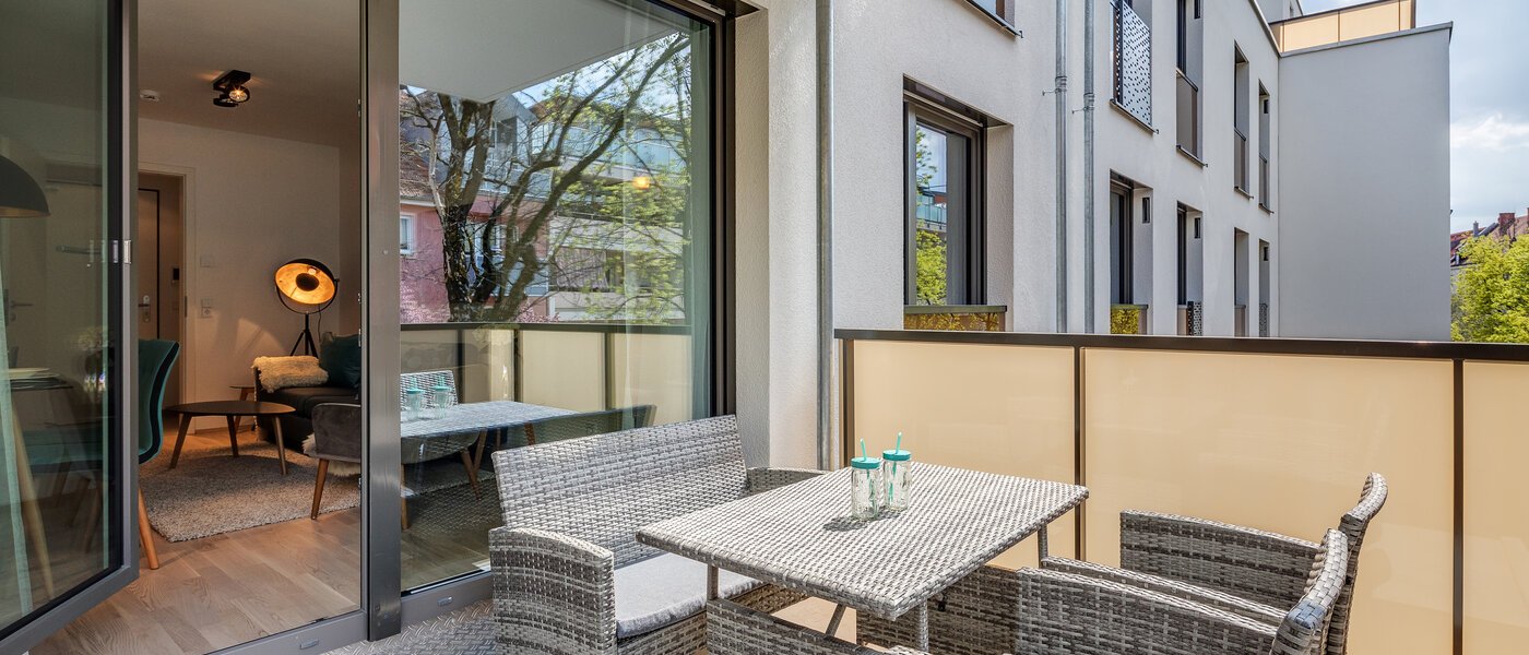 квартира München Sendling 02 балкон 10973