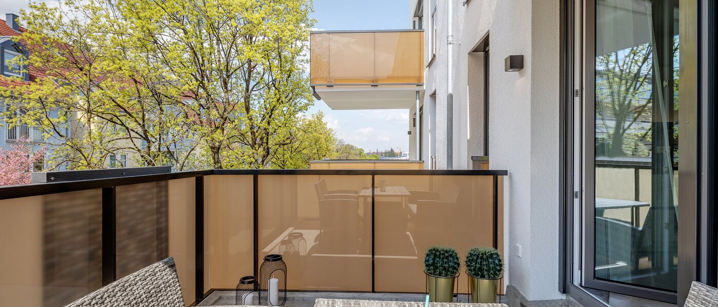 квартира München Sendling 04 балкон 10973