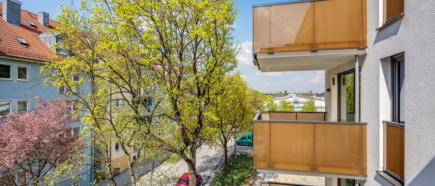 квартира München Sendling 02 вид из окна 10973