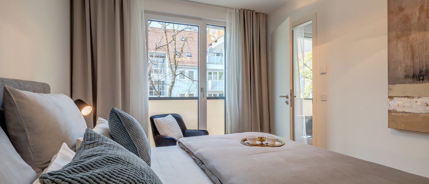 квартира München Sendling 02 спальная комната 10973