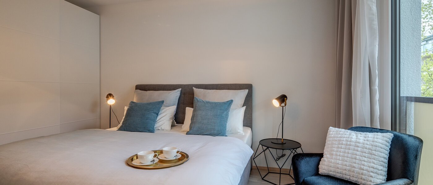 квартира München Sendling 03 спальная комната 10973