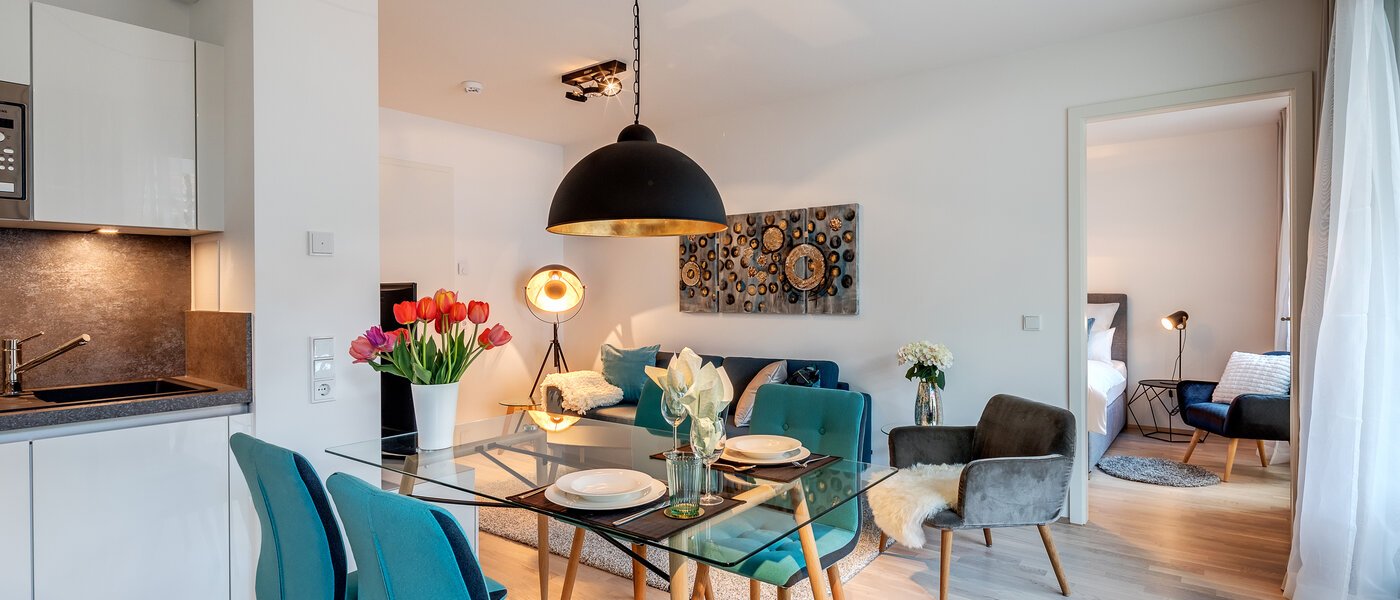 квартира München Sendling 01 гостиная 10973