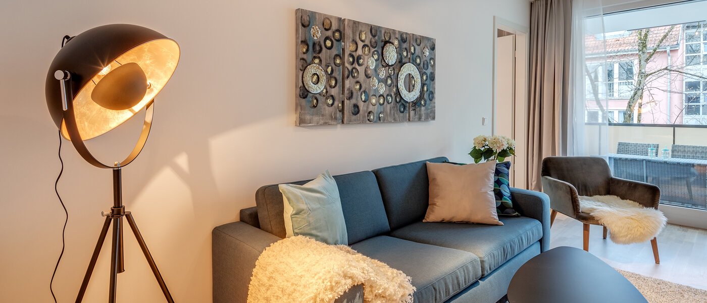 квартира München Sendling 04 гостиная 10973