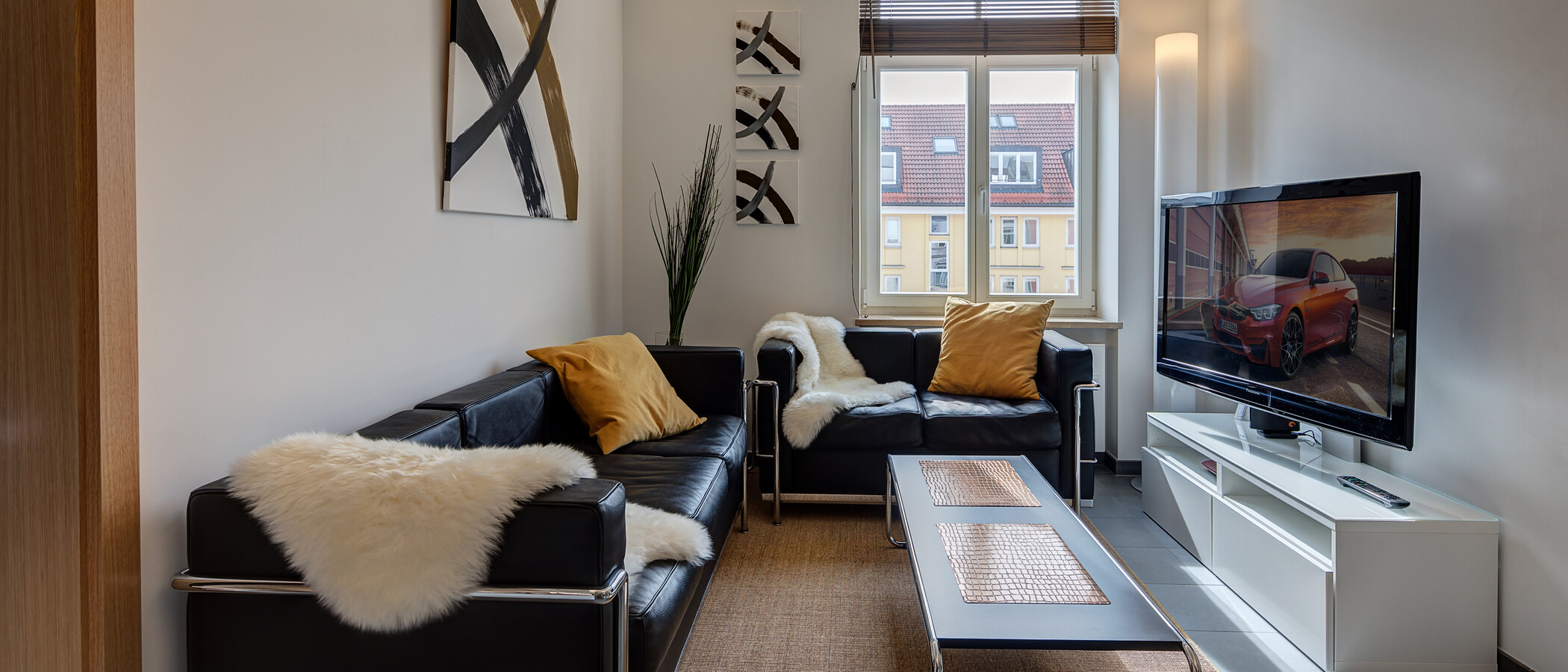 квартира München Haidhausen 01 гостиная 10977