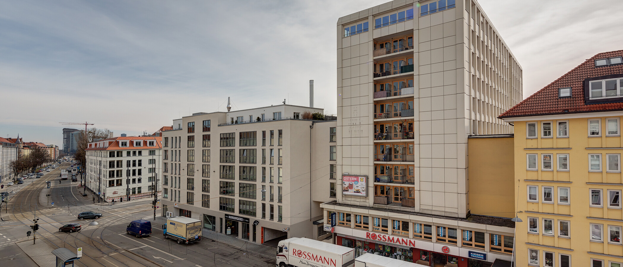 квартира München Haidhausen 03 вид из окна 10977