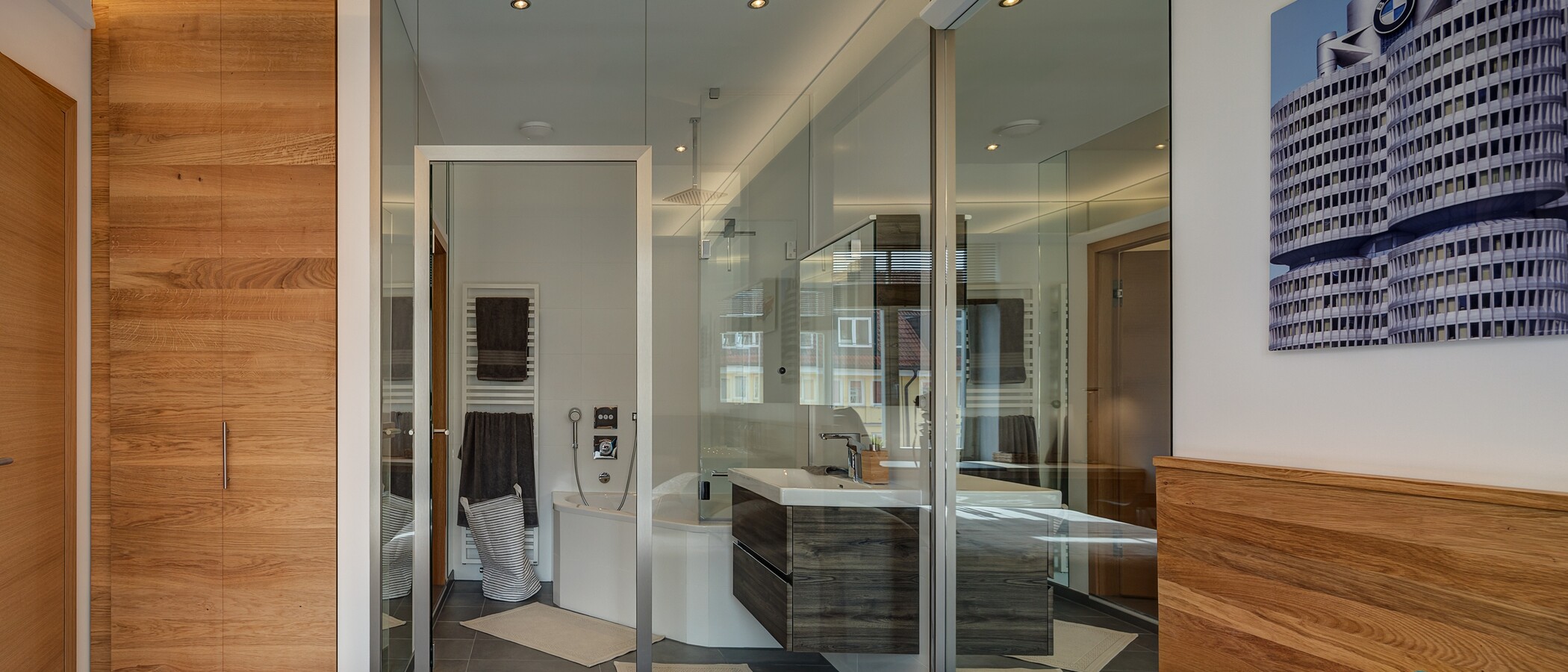 квартира München Haidhausen 01 спальная комната 10977