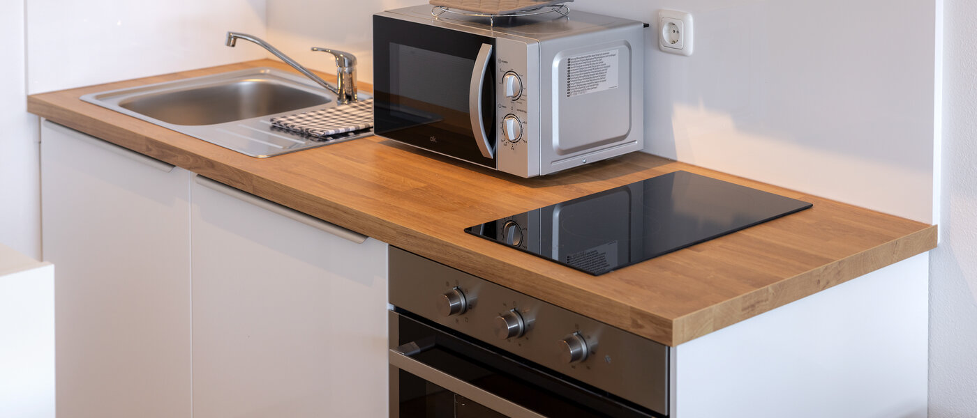 квартира München Schwabing-West 02 кухня 10978