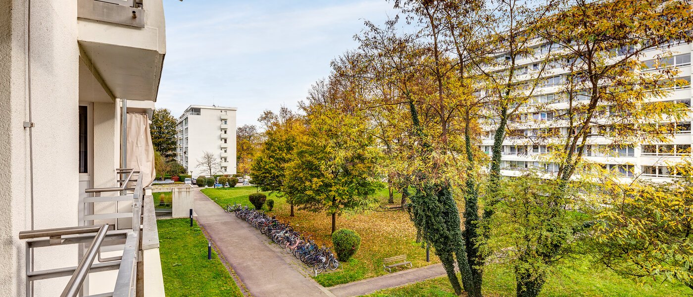 квартира Oberschleißheim 01 вид из окна 10983