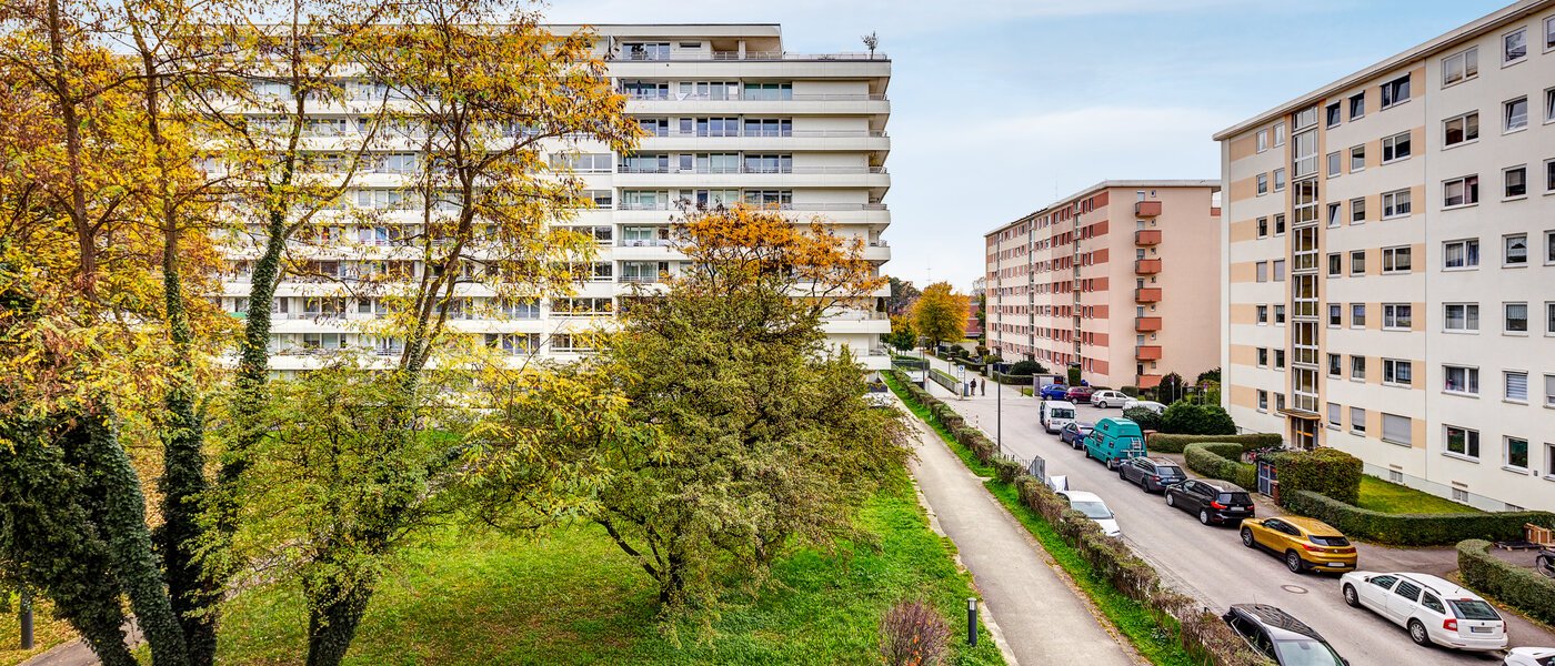 квартира Oberschleißheim 02 вид из окна 10983