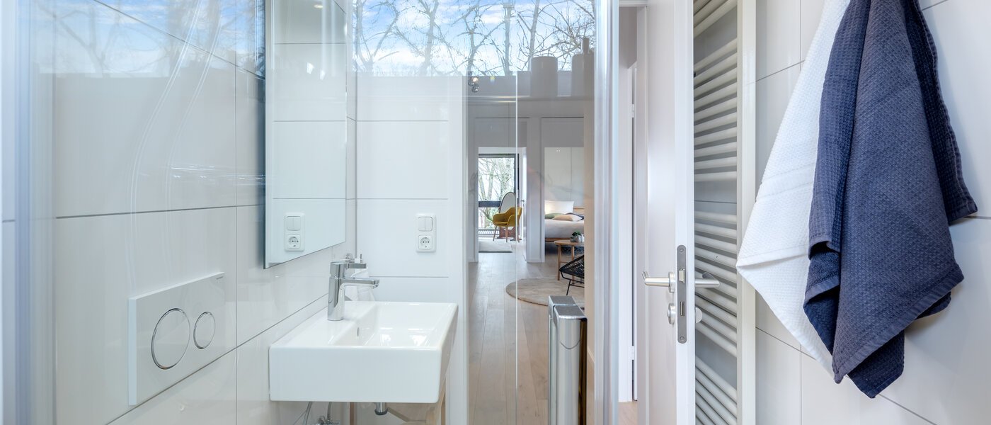 двухэтажная квартира München Oberföhring 02 2-я ванная комната 10997