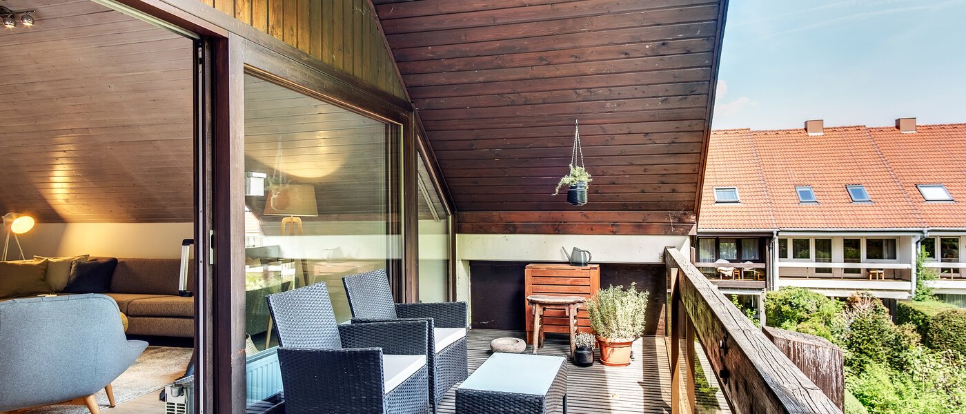 двухэтажная квартира München Oberföhring 02 балкон 10997