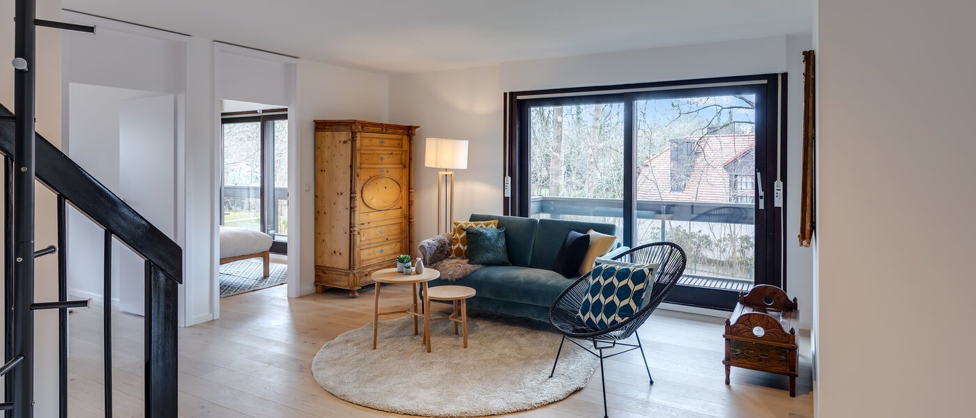 двухэтажная квартира München Oberföhring 02 прихожая 10997