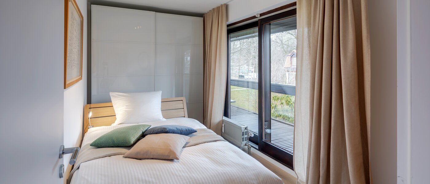 двухэтажная квартира München Oberföhring 01 2-я спальная комната 10997